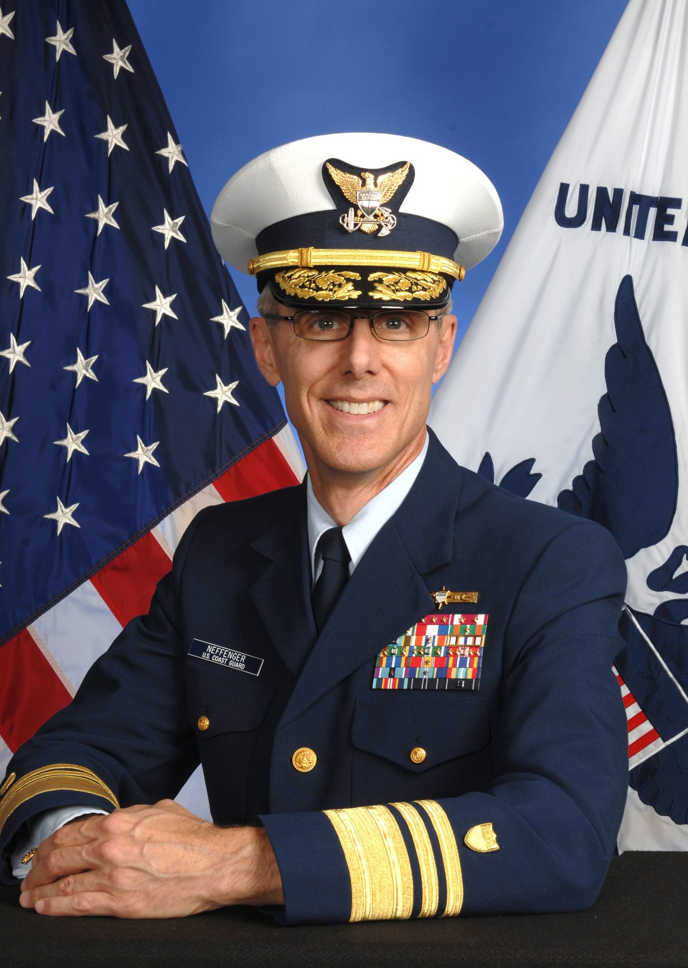 Official U.S. Coast Guard portrait of Vice Adm. Peter V. Neffenger